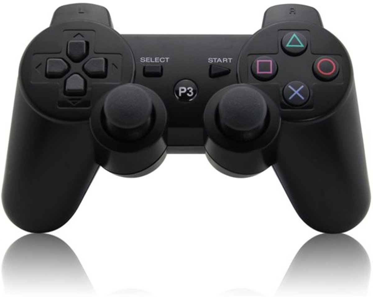 PS3 Wireless Dualshock Controller - Bluetooth Draadloze Controller - Zwart